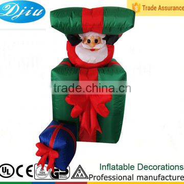 DJ-149 2015 hot Xmas gift present patio inflatable decoration