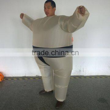Adult Inflatable Sumo Wrestler Costume Halloween Blow Up Novelty Fat Man Suite photo-4