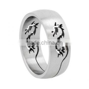 Dragon Pattern Design 925 Fashion Ring For Women