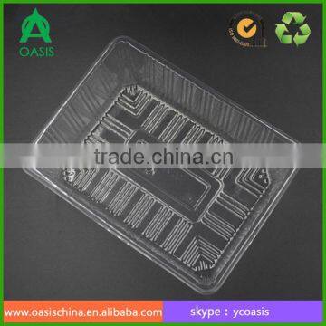 Transparent PS PP PET Disposable Plastic Vegetable Tray Tomato Tray photo-4