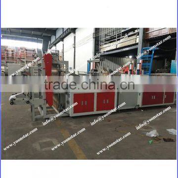 single deck single line 700mm used shopping non woven bag making machine with lower price