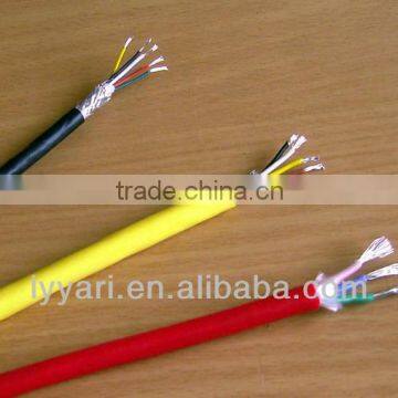 450/750v rated voltage XLPE insulated PVC sheath Copper core conductor woven screened flexible control power cable