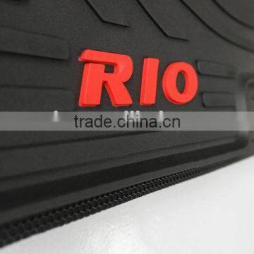 Wholesale Custom Rubber/PVC Car Floor Mats For KIA RIO photo-3