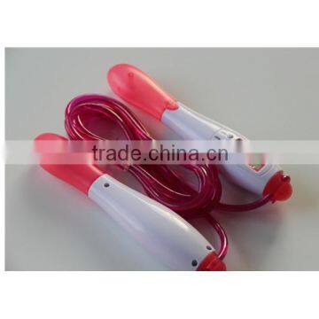 adjustable electronic counting jump rope / pvc material