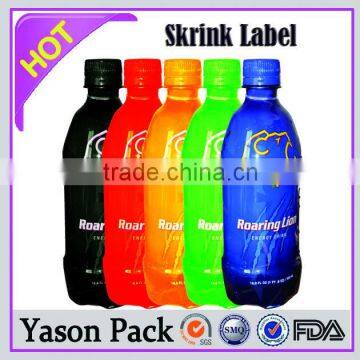 YASON Printing Colorful Bottle Labels Packaging Shrink Label photo-5