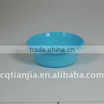 Blue Plastic Water Basin