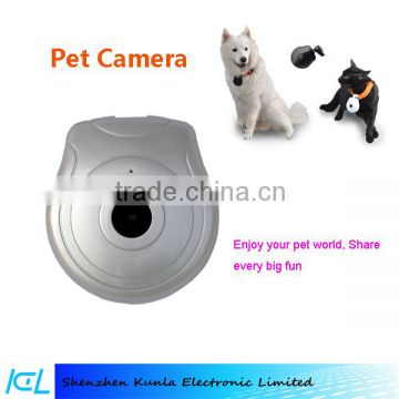 2015 Animal world Pet Collar monitoring Camera For Puppy dog cat daily Life recording