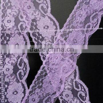 Polyester french lace trimming 6cm lace