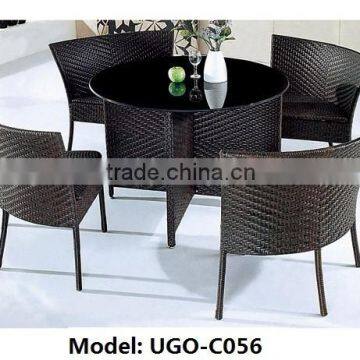 cheap outdoor wicker furniture rattan table and chairs set hotsale