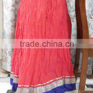 Manufavturer & Exporter Of Cotton Long Skirts JaipurOnline