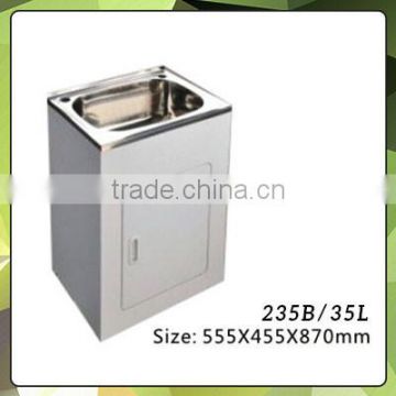 304 stainless steel laundry sink cabinet 235B