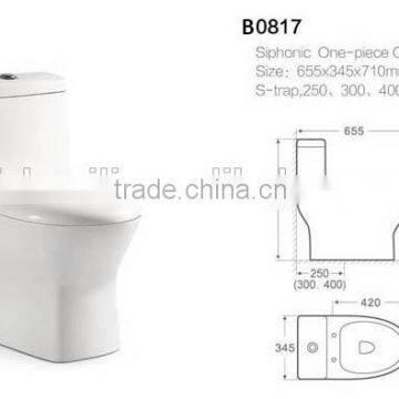 Toilets Modern/ Toilet Bowel wc Manufactory in China B0817 photo-2
