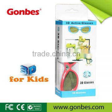 new active rechargeable DLP-Link 3D Kids Glasses From Gonbes