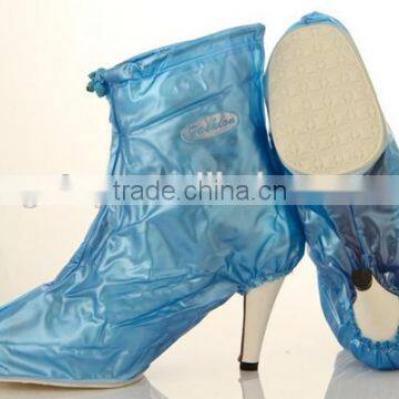 high-heeled shoe PVC rain shoe cover