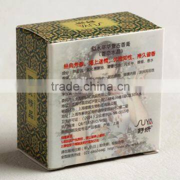 Old Shanghai Solid Perfume Brand and Reverting to Old Ways Printing Paper Case for Intellectual Woman photo-3