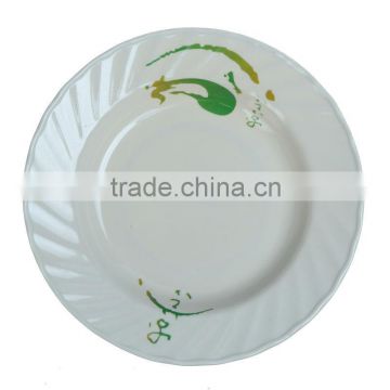 High Quality Melamine Plate Compartment Plate(SQ-083)