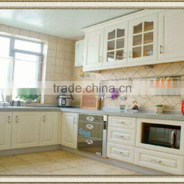 high standard, customized classic white kitchen cabinets, free kitchen design