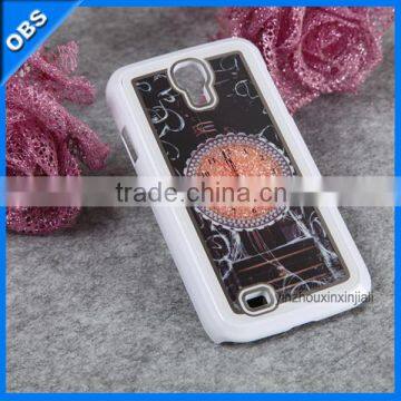 2014 new design flow rhinestone PC mobile phone case (OBS-M4007)