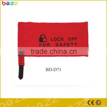 Wear-resisting driving controller lockout bag with Warning labels