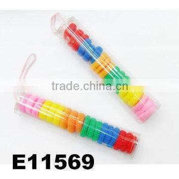 Custom Make Mini Zone Ring Elastic Cotton Baby Hair Bands Supplies