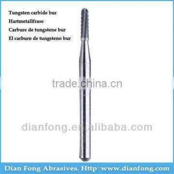 1557 Domed Fissure Cross Cut FG High Speed Tungsten Carbide Burs Dental Drill Bit