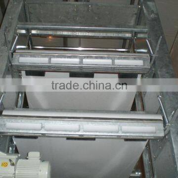 durable automatic manure disposal system for chicken houses