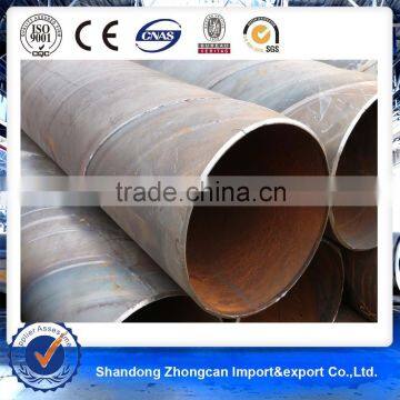 GB Q235 Quality spiral welded steel pipe for oil