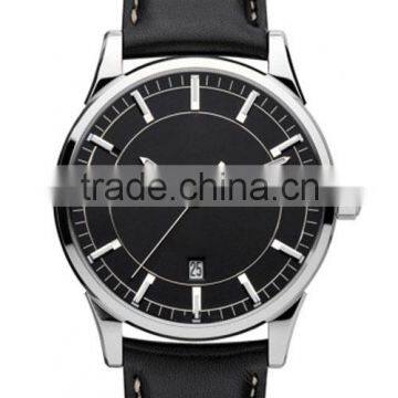 Black dial business watch for men mvmt watch