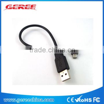 Mini USB B Male Left Angle To USB Male