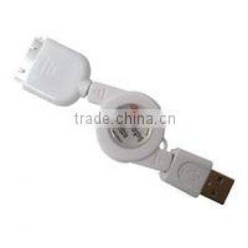 Retractable USB Hotsync/Charging Cable for iPod nano/video/classic/iPhone