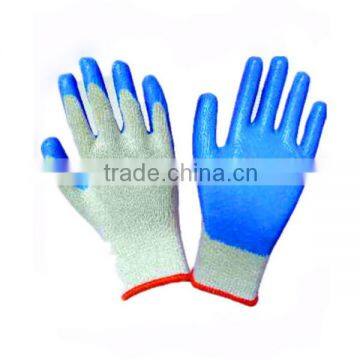 10 Guage Smooth Finish Latex Coated Work Gloves for Construction