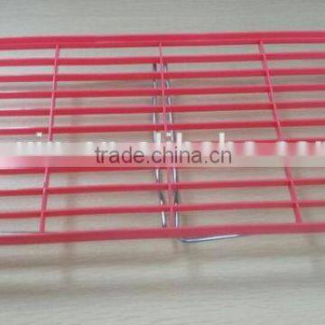 No.HX201899 plastic rack with metal standing