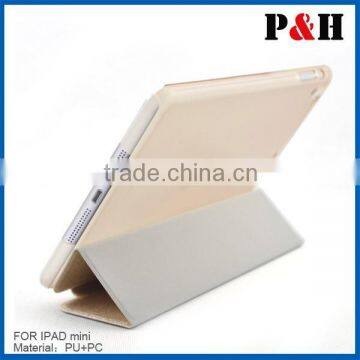 high quality new arrival universal leather case for Ipad mini cover with factory price