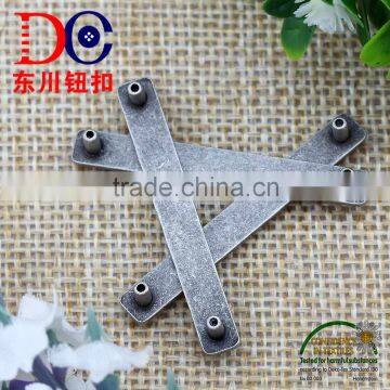 Custom Metal Plate Snapback Hat, Metal Jeans Plate for Denim and Handbag photo-3