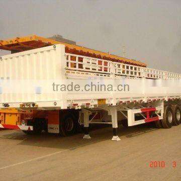 Side wall semi-trailer