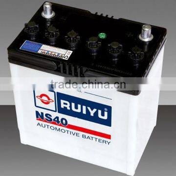 12v 36ah automotive Dry charged car battery N36/38B20