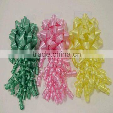 Fashion Ribbon Gift Bow Wholesale,Star Bow PP Gift Curly Bow For Wedding Ornament