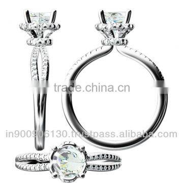 Jewelry CAD 3D Bridal Ring Designing