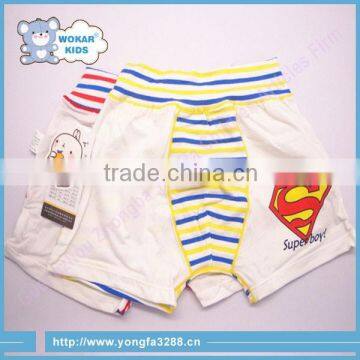 Baby Boy's Cotton Shorts Super Man Pattern Combed Cotton Adult Baby Pants Baby Boy Shorts