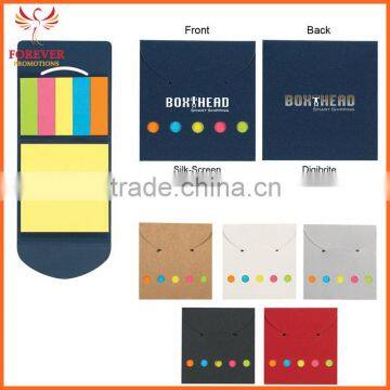 Chinese Supplier Cheap Hot Selling Sticky Notes And Flags In Pocket Case