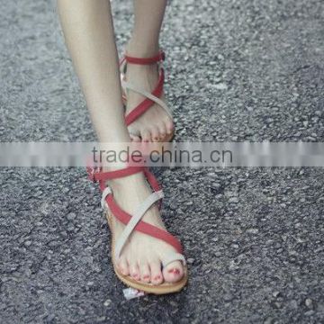 Leisure sandals lady wear shoes