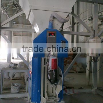 semi automatic bentonite bulk bag weight filling machine