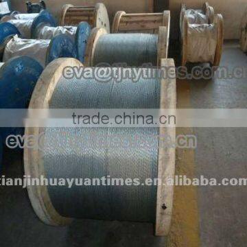 Extra high tensile strength galvanized steel strand for ACSR( FACTORY)