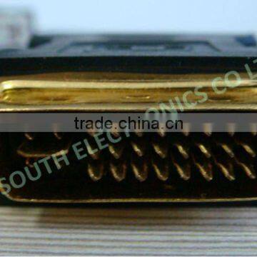 DVI 24+1 male to VGA HD 15 female adapter for PC HDTV
