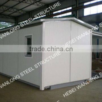 Best solution for easy assemble prefabricated house design 3 x 6m