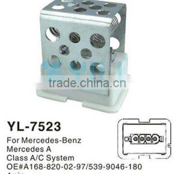 Auto resistor for Mercedes-Benz A168-820-02-97/539-9046-180