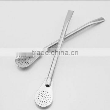 Straws and bombillas stainless steel coffee spoon                        
                                                Quality Choice