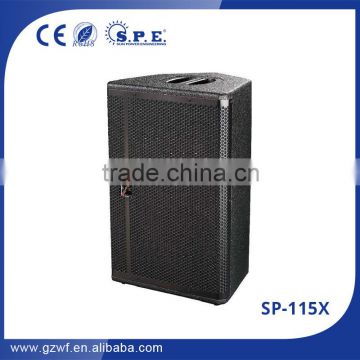 sp-115x high quality professional speakers 15" loudspeaker dj sound system dj equipment sound speaker