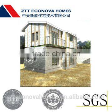 ZTT Econova Prefabricated green andgenerator self powered prefabricated houses