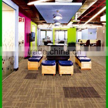 Sticker jacquard decorative office carpet tiles